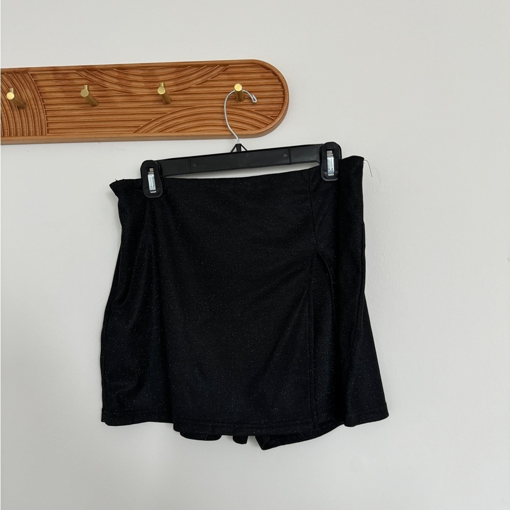 Black Sparkly Shorts